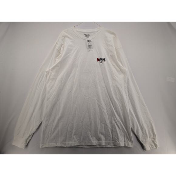 NWT Vans Keep It Local New York Apple Long Sleeve T-Shirt in White size XL - Picture 2 of 7